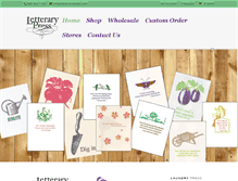 Tablet Screenshot of letterarypress.com